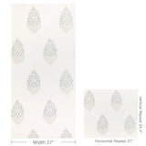 W3938.1511 Atelier Paisley Wp Neutral Medallion Wallpaper