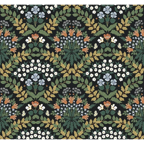 W3941.830 Green Botanical Wallpaper