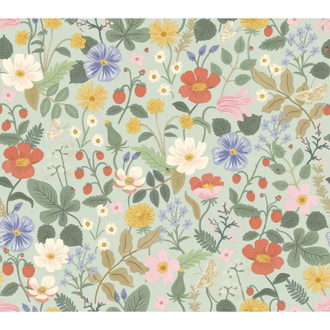W3943.194 Multi Color Botanical Wallpaper