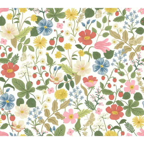W3943.319 Multi Color Botanical Wallpaper