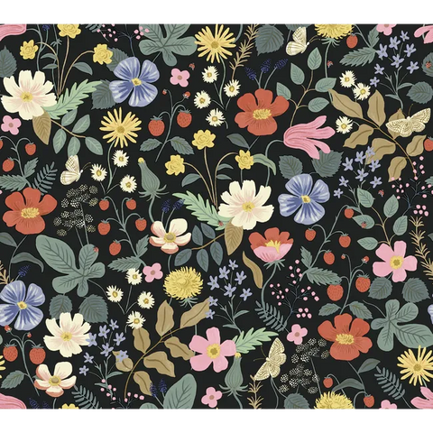 W3943.819 Botanical Multi Color Wallpaper 