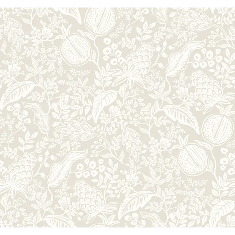 W3944.161 Beige Botanical Wallpaper
