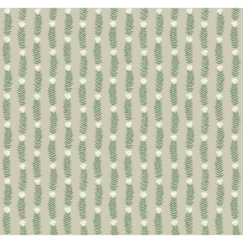 W3946.316 Beige Botanical Wallpaper 