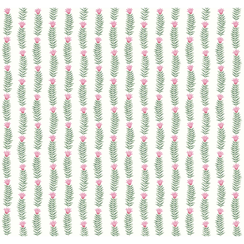 W3946.73 Pink Botanical Wallpaper