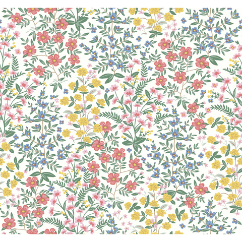 W3950.514 Multi Color Botanical Wallpaper