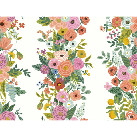 W3954.719 Multi Color Floral Wallpaper 