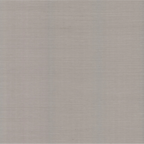 W3996.11 Grey Solid Grasscloth Wallpaper