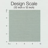 W3996.135 Blue Solid Grasscloth Wallpaper