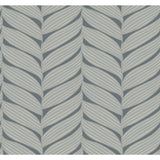 W4106.1121 Modern Grey Leaf Wallpaper