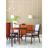 W4106.417 Modern Pink Leaf Wallpaper