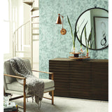 W4113.1511 Blue Botanical Wallpaper