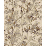 W4113.416 Brown Botanical Wallpaper