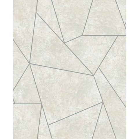 W4116.11 Grey Geometric Wallpaper