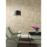 W4116.1611 Pink Geometric Wallpaper  
