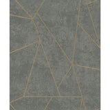  W4116.411 Grey Geometric Wallpaper