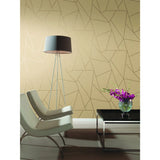W4116.416 Beige Geometric Wallpaper