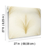 W4118.14 Beige Abstract Wallpaper 