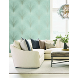 W4118.1511 Blue Abstract Wallpaper 