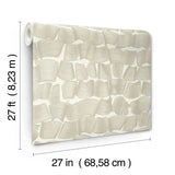 W4121.11 New Origins Beige Modern Wallpaper