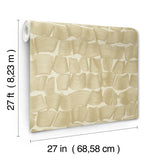 W4121.4 New Origins Gold Modern Wallpaper
