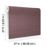 W4122.410 Purple Solid Wallpaper