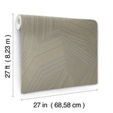 W4128.411 Grey Abstract Wallpaper