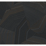 W4128.8 Black Abstract Wallpaper
