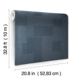 W4130.50 Modern Blue Wallpaper 