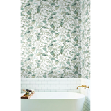 W4132.511 Grey Botanical Wallpaper