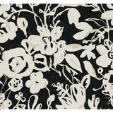 W4134.81 Black Botanical Wallpaper 