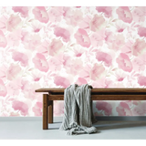 W4138.7 Floral Pink Wallpaper