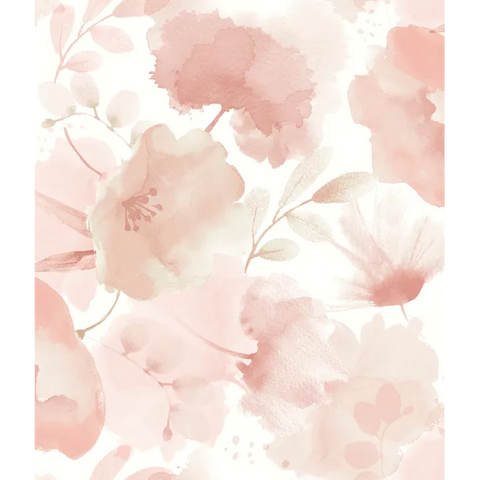 W4138.7 Floral Pink Wallpaper
