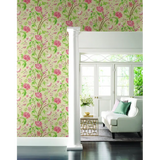  W4139.7 Red Botanical Wallpaper 