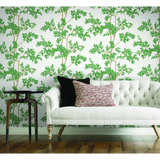 W4141.3 Green Botanical Wallpaper