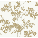 W4141.4 Brown Botanical Wallpaper 