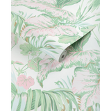 W4145.317 Yasuni Green Leaves Wallpaper
