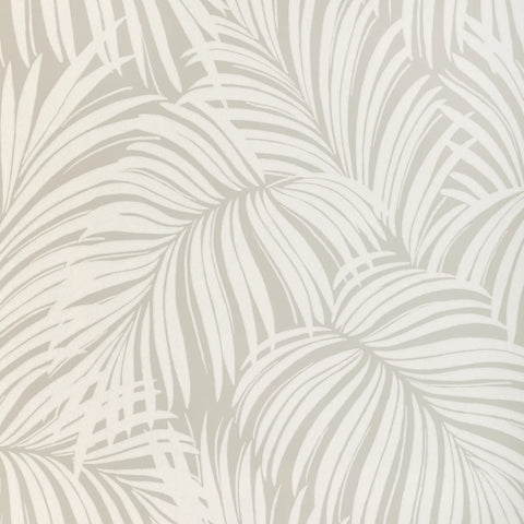 W4149.106 Palm Leaf Wp Beige Tropical Wallpaper