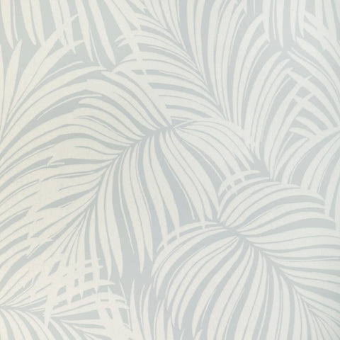  W4149.1516 Palm Leaf Wp Blue Tropical Wallpaper 