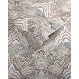 W4150.52 Shangri La Wp Brown Abstract Wallpaper