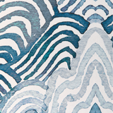 W4150.550 Shangri La Wp Blue Abstract Wallpaper
