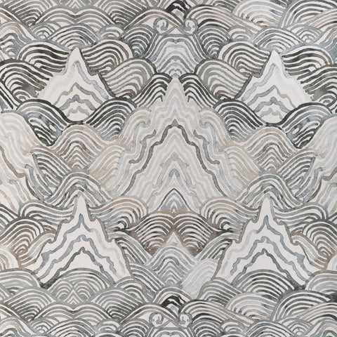 W4150.811 Shangri La Wp Grey Abstract Wallpaper