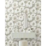 W4163.106 Beige Floral Wallpaper