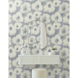 W4163.5  Blue Floral Wallpaper