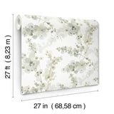 W4165.3 Green Botanical Wallpaper