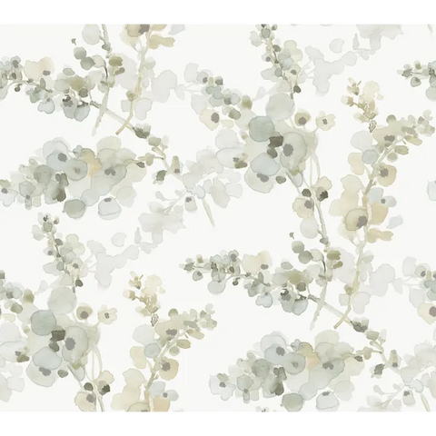 W4165.3 Green Botanical Wallpaper