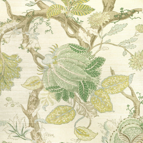 W4201.23 Botanical Green Wallpaper 