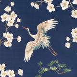 W4207.516 Blue Chinoiserie Wallpaper