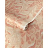 W4251.7 Caspia Wp Persian Rose Orange Botanical Wallpaper