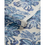 W4254.510 Rorschach Wp Blue Abstract Wallpaper
