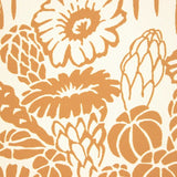 W4259.404 Saguaro Orange Botanical Wallpaper 